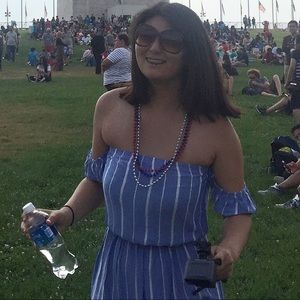 Off the shoulder dress